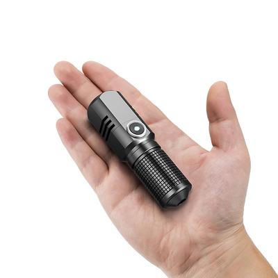 XHP50 Powerful LED Flashlight 1500lm 3 Modes USB C Rechargeable Mini Flashlight Torch Lamp Military Camping Flashlights Can Be Closed with One Click