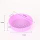 Food Grade Silicone Air Fryer Baking Pan with Oil Absorbing Paper - High Temperature Resistant