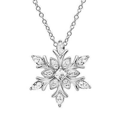 1pc Necklace For Women's Christmas Party / Evening Daily Alloy Snowflake