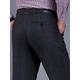 Men's Dress Pants Winter Pants Trousers Suit Pants Tweed Pants Pocket Stripe Comfort Breathable Outdoor Daily Going out Fashion Casual Smoky gray Dark Gray