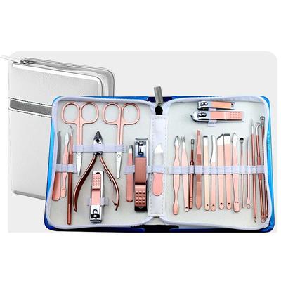 Manicure Set Pedicure Kit - 26 Pieces Manicure Kit Professional Nail Clippers, Stainless Steel Nail Care Kit Pedicure Set For Women Men