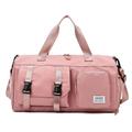 Women's Crossbody Bag Shoulder Bag Duffle Bag Hiking Daypacks Oxford Cloth PU Leather Outdoor Travel Large Capacity Waterproof Breathable Color Block Pink / Green Pink / Grey Black