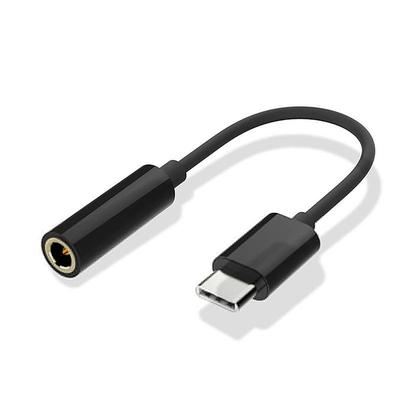 USB C to 3.5mm Female Jack Connector Headset Headphone Adapter Earphone Mic Wired Aux Cable male Type C to 3.5mm Audio Converter