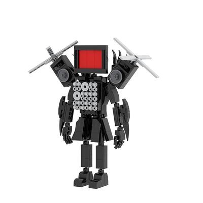 Skibidi Toilet Super Titan Sound Man Building SetCreative Cute Building Blocks Children KitsGifts for Kids(415pcs) for Christmas Gifts