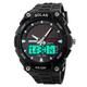 SKMEI Mens Sports Watches Solar Digital LED Military Mens Wrist Watch Fashion Casual Electronics Chronograph Rubber Wristwatches Male Clock reloj hombre