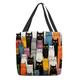 Women's Tote Shoulder Bag Canvas Tote Bag Customize Oxford Cloth Shopping Holiday Print Large Capacity Foldable Lightweight Cat Black / White Black / Red Custom Print