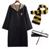 Wizard Witch Robe Hogwarts Wizarding World Costume Gryffindor Slytherin Ravenclaw Cloak Adults Kid's Movie Cosplay Halloween Carnival Costume