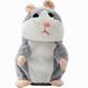 Talking Hamster Plush Toy Recording Hamster Electric Hamster. A recording that can learn how to speak. Nodding Hamster Little Mouse Electric Toy