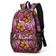 Women's Backpack School Bag Bookbag 3D Print Commuter Backpack School Outdoor Daily Floral Print Polyester Large Capacity Lightweight Durable Zipper Print Red Blue Green