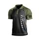 Men's Golf Polo Shirt Dark Grey Army Green Dark Navy Short Sleeve Sun Protection Top Summer Golf Attire Clothes Outfits Wear Apparel