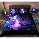 Butterfly Duvet Cover Bedding Sets Comforter Cover with 1 Duvet Cover or Coverlet,1Sheet,2 Pillowcases for Double/Queen/King(1 Pillowcase for Twin/Single)