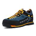 Men's Hiking Shoes Mountaineer Shoes Hiking Boots Anti-Shake / Damping Cushioning Ventilation Impact Low-Top Outsole Pattern Design Hunting Climbing Fishing Nubuck Fall Spring Summer Yellow Red