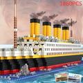 1860Pcs Cruise Ship Mini Building Blocks - Spark Your Child's Imagination with Educational Fun!