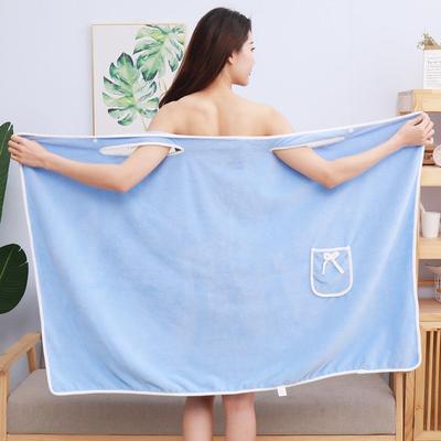 Plus Size 80-180 Catties Wearable Bath Towel Sling Bathrobe Bath Skirt Thickened Pure Cotton Absorbent