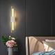 Lightinthebox 1-Light 50cm LED Wall Lights Classic Nordic Style Wall Lamps Line Design Living Room Bedroom Aluminium Alloy Traditional Wall Light 110-120V 220-240V 5 W