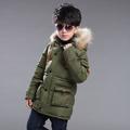 Children Down Jackets Winter Coats For Warm Hooded Outerwear Parkas Kids Clothing Boy Thicken Jacket 8 10 12 Year