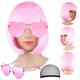 Short Bob Hair Wigs Straight with Flat Bangs Synthetic Colorful Cosplay Daily Party Neon Wig for Women (Only Wigs)