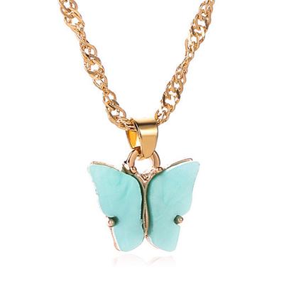 Women's necklace Fashion Outdoor Butterfly Necklaces