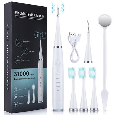 Electric Toothbrush Sonic Dental Scaler Teeth Whitening kit Tooth Whitener Calculus Tartar Remover Tools Cleaner Stain Oral Care