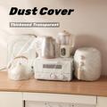 Thickened Transparent Dust Cover Universal Kitchen Rice Cooker Air Conditioner Household Appliances Transparent Film Cover Elastic Band Disposable Dust Cover