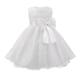 Toddler Girls' Dress Flower Sleeveless Wedding Party Layered Bow Princess Sweet Tulle Dress Flower Girl's Dress Summer Spring Fall 2-12 Years White Pink Navy Blue