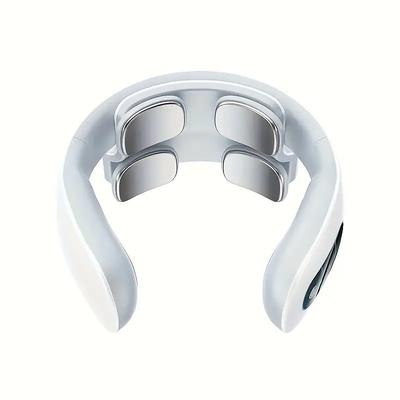 Cervical Spine Massager Electric Portable Intelligent Pulse Neck Guard Neck Shoulder Neck Physiotherapy Hot Compress Artifact Cervical Spine Massager