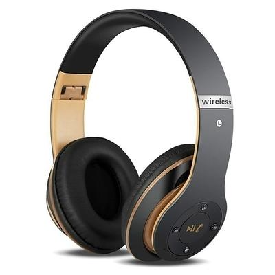 Wireless Bluetooth Headphones Deep Bass HIFI Earphone Portable Foldable Headset with Mic Support SD Card for Android/IOS Father's Day Gifts