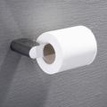 Bathroom Hardware Accessory Set -Towel Bar Toilet Paper Holder Robe Hook-Stainless Steel Low Carbon Steel Metal Wall Mounted