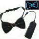 Luminous Light Up Bow Tie LED El Wire Tie For Christmas Rave Party Gift Novelty Party Dress