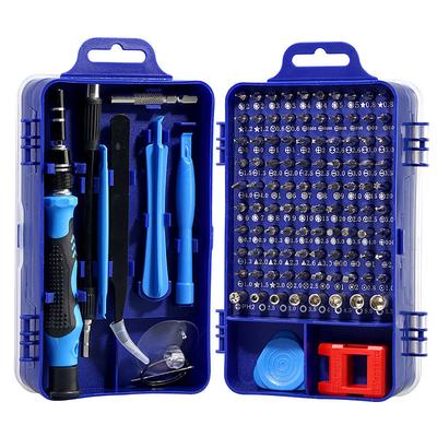 115pcs Car Precision Screwdriver Repair Tool Kit, Multi-function Electronic Screwdriver Set, Watch Mobile Phone Disassembly Repair Screwdriver Tools