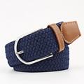 Men's Canvas Belt Braided Belts Black White Alloy Plain Daily Wear Going out Weekend