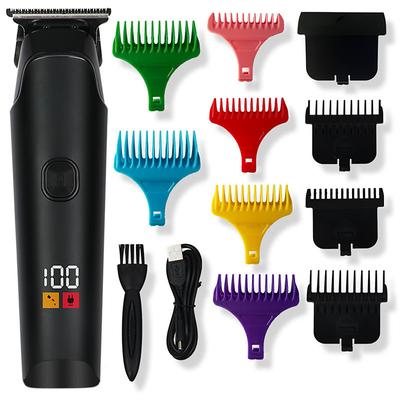 Professional Hair Clippers For Men - USB Rechargeable LCD Digital Display Electric Clippers For A Perfect Haircut Every Time