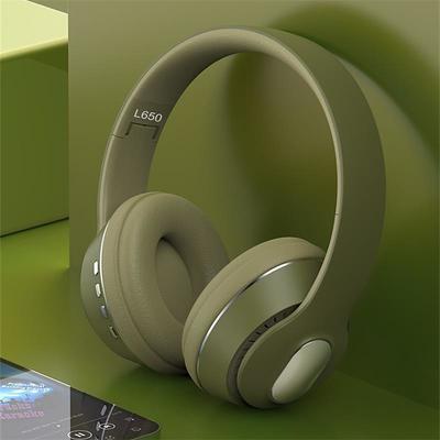 L650 Over-ear Headphone Bluetooth 5.1 Noise cancellation Stereo Surround HIFI Long Battery Life for Apple Samsung Huawei Xiaomi MI Yoga Fitness Everyday Use Mobile Phone Father's Day Gifts
