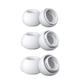 3 Pairs Replacement Ear Tips for Apple Airpods Pro and Airpods Pro 2nd Generation with Noise Reduction Hole Silicone Ear Tips for Airpods Pro Fit in The Charging Case
