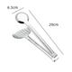 Stainless Steel Turner Tongs Kitchen Double Spatula Bread and Burger Tongs for Cooking Food-Barbecue Clamp Buffet Pliers