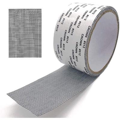 Window Screen Repair Kit Tape 5x2m Strong Adhesive Waterproof Fiberglass Covering Mesh Tape for Covering Window Door Tears Holes Screen Patch Repair Kit