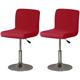 2 Pcs Stretch Bar Stool Cover Pub Counter Stool Chair Slipcover Square Swivel Barstool Shell Chair Cover for Dining Room Cafe Seat Cover Protectors Non Slip