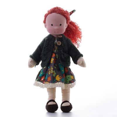 Waldorf Doll Doll Artist Handmade Mini Dress-Up Doll Diy Halloween Gift