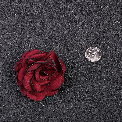 Fall Wedding Women's Brooches Classic Stylish Flower Petal Vintage Fashion British Imitation Diamond Brooch Jewelry Wine Black Pearl Pink For Daily Holiday