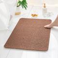 Shower Mat for Inside Shower, Loofah Bath Mat Non Slip Anti Mould Antibacterial Soft PVC Bathtub Mat for Bathroom Wet Shower Areas