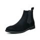 Men's Boots Chelsea Boots Suede Shoes Dress Shoes Classic Casual Daily PU Booties / Ankle Boots Loafer Black Red Spring Winter