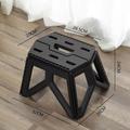 Plastic Foldable Stools Household Portable Fishing Stools Stall Stalls Mazha Small Stools Thickened Folding Small Benches