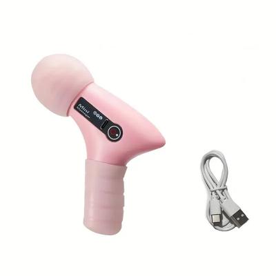 Mini Model Rechargeable Portable Vibrator Massager 4-speed Adjustment USB Type-C Rechargeable Fascia Gun Electric Massage Wand Muscle Relaxation Massager