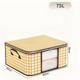 Large Capacity Visible Storage Box, Clothes Quilt Packing Cube, Toys Closet Wardrobe Organizer For Moving