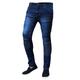 Men's Jeans Skinny Trousers Denim Pants Pocket Solid Colored Comfort Wearable Outdoor Daily Fashion Streetwear Black Dark Blue Stretchy