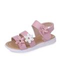 Girls' Sandals Daily Casual PU Shock Absorption Breathability Non-slipping Princess Shoes Big Kids(7years ) Little Kids(4-7ys) Toddler(2-4ys) School Outdoor Exercise Beach Flower White Yellow Pink