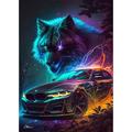 Car Wall Art Canvas Prints and Posters Pictures Decorative Fabric Painting For Living Room Pictures No Frame