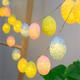 1.5/3M Easter Eggs LED String Lights Multicolor Fairy Light Ornaments for Spring Easter Indoor Outdoor Home Party DIY Decor