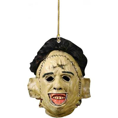 Halloween DIY Horror Movie Ornament Acrylic Rearview Mirror Hanging Charm Dangling Pendant for Car Decoration