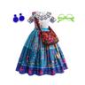 Encanto Isabela Madrigal Luisa Madrigal Dolores Madrigal Cosplay Costume Flower Girl Dress Vacation Dress Girls' Movie Cosplay Cute Children's Day New Year Masquerade